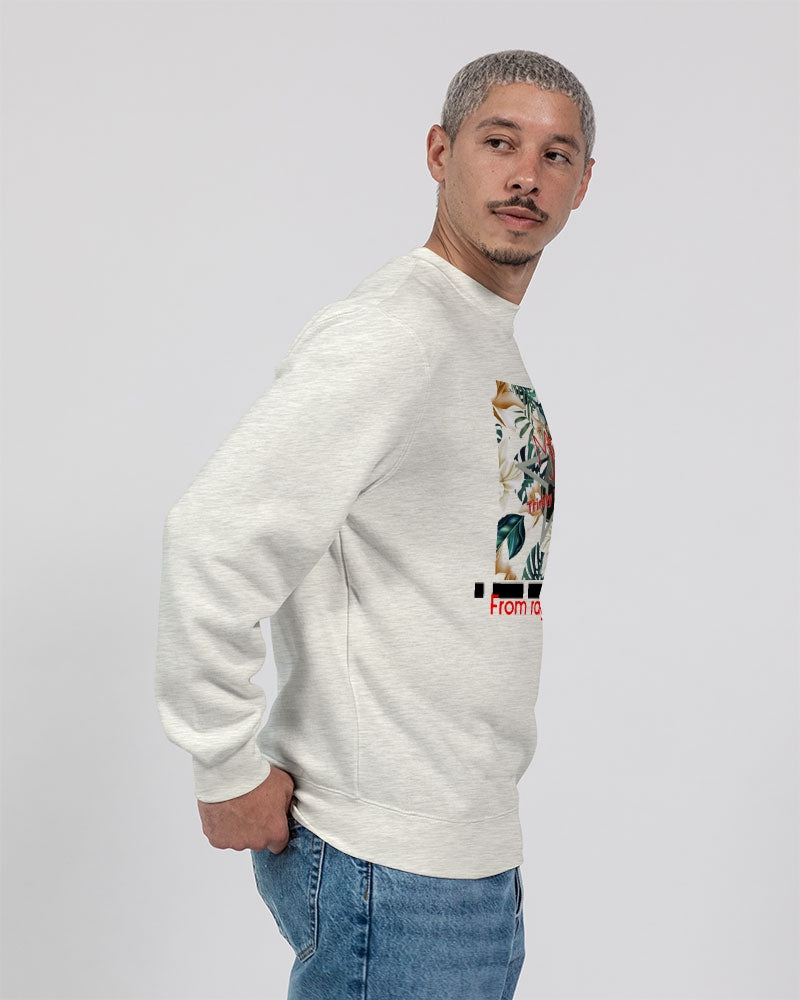 Rosewood from rags to glory by Marvin Jeans and Trinity D Marvin Unisex Premium Crewneck Sweatshirt | Lane Seven