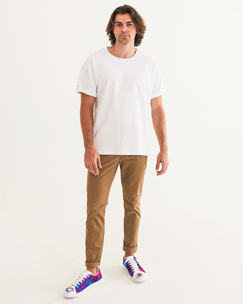 High tide by Marvin Jeans and Trinity D Marvin Men's Faux-Leather Sneaker