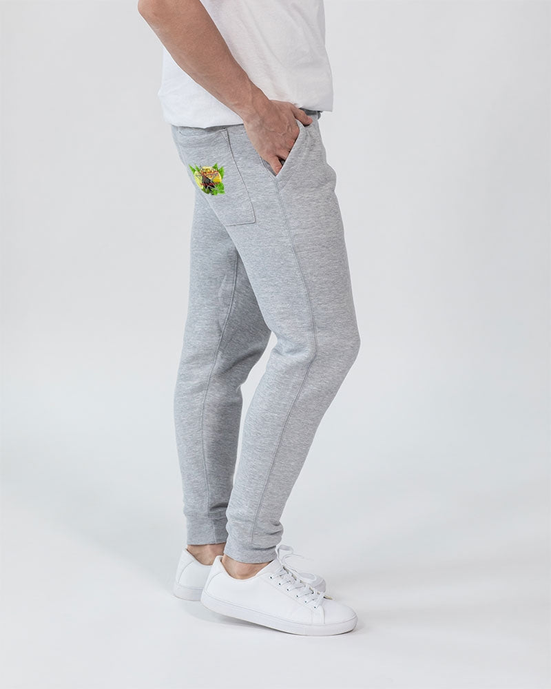 Lemon Lime by Marvin Jeans and Trinity D Marvin Unisex Premium Fleece Joggers | Lane Seven