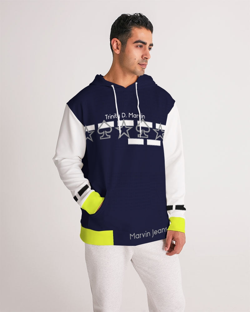 Fashion Icon by Marvin Jeans and Trinity D Marvin Men's Hoodie