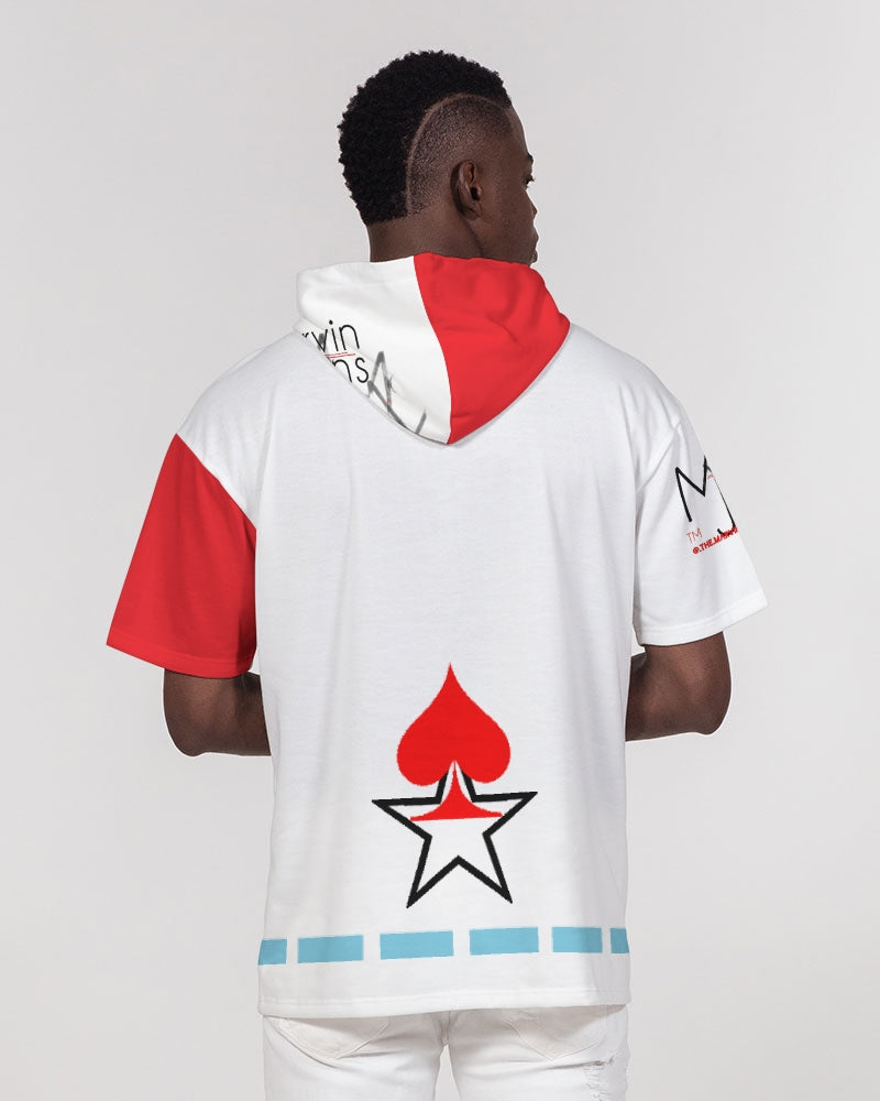 @the MARVIN JEANS company Men's Premium Heavyweight Short Sleeve Hoodie