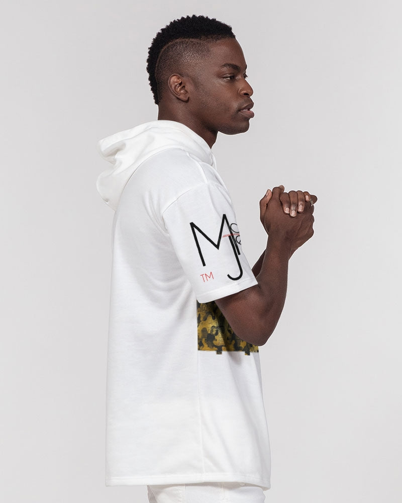 Gold crazy Men's Premium Heavyweight Short Sleeve Hoodie