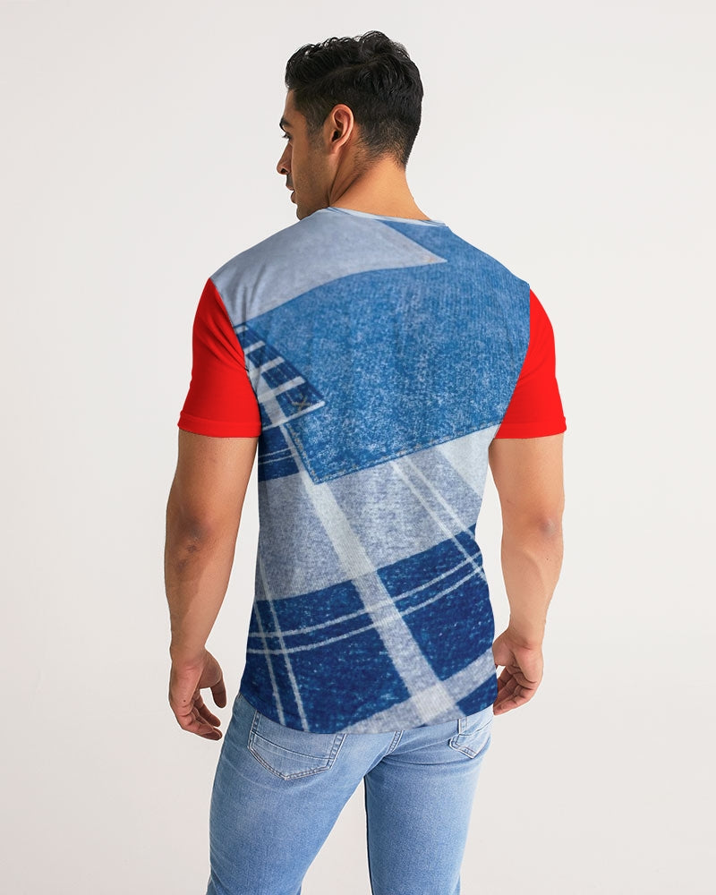 Denim red 1.0 by Marvin Jeans and Trinity D Marvin Men's Tee