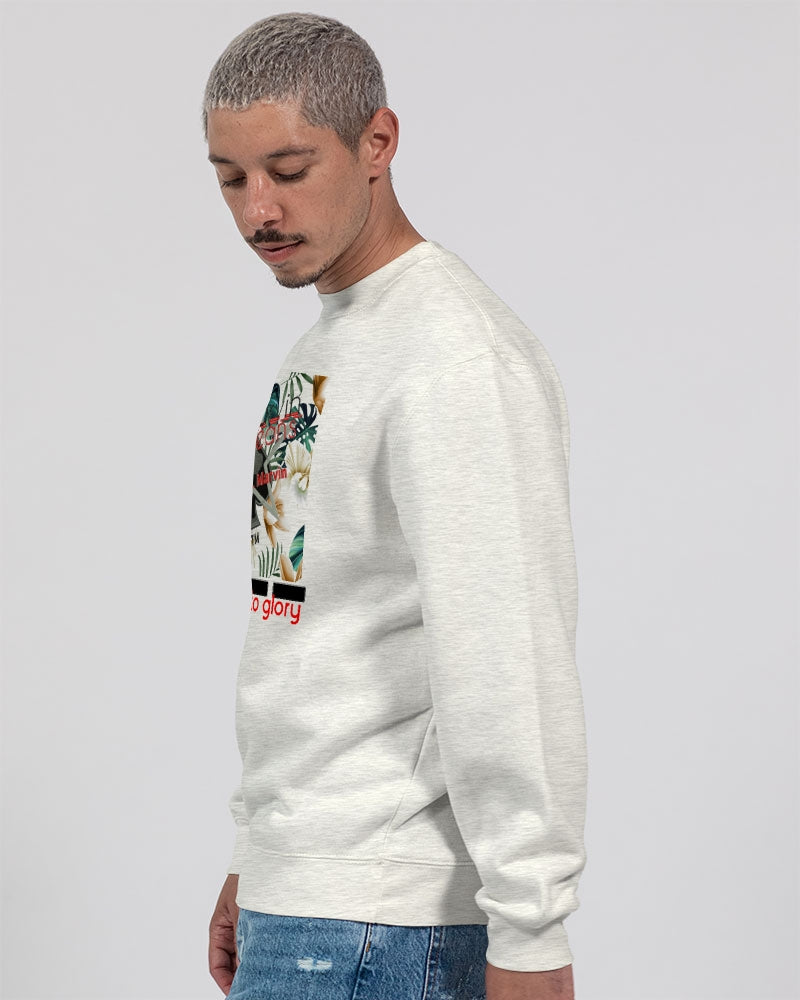 Rosewood from rags to glory by Marvin Jeans and Trinity D Marvin Unisex Premium Crewneck Sweatshirt | Lane Seven
