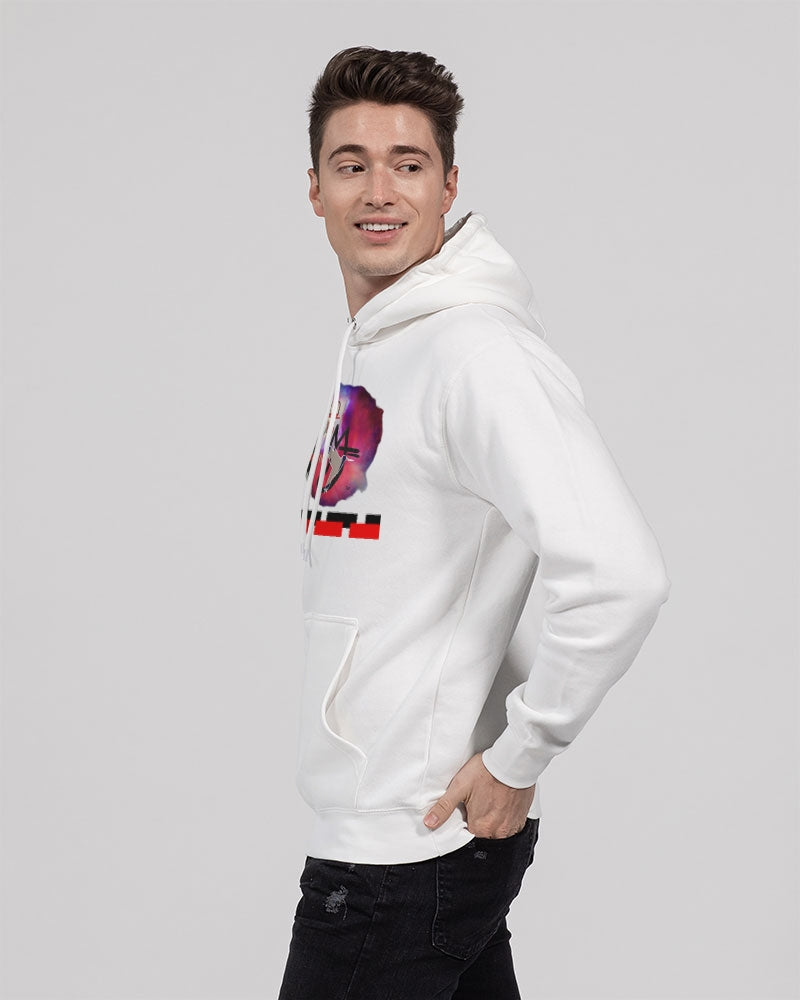 High tide all white Unisex Premium Pullover Hoodie | Lane Seven