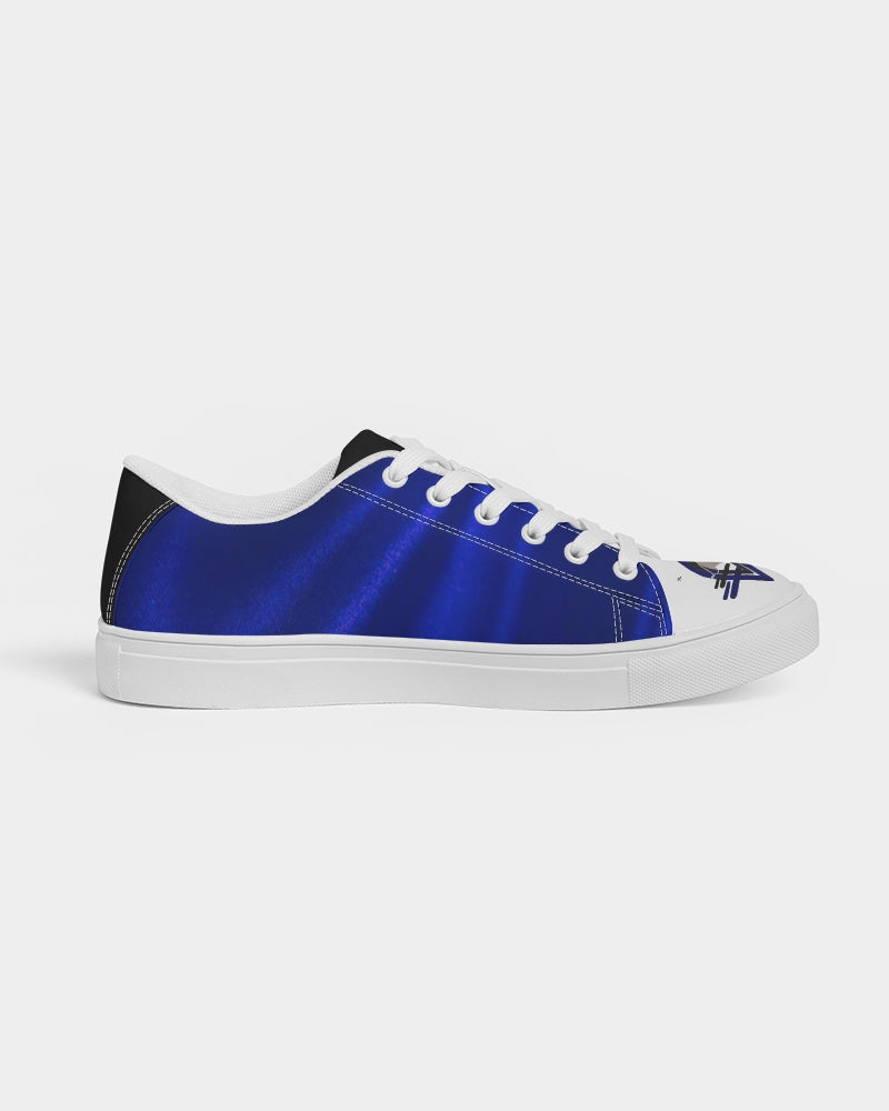 Dark blue logo tip BY MARVIN JEANS Men's Faux-Leather Sneaker