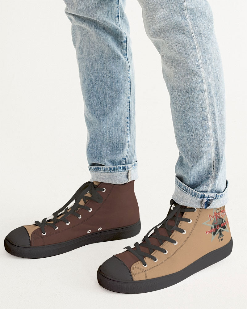 In da mix Men's Hightop Canvas Shoe - Black