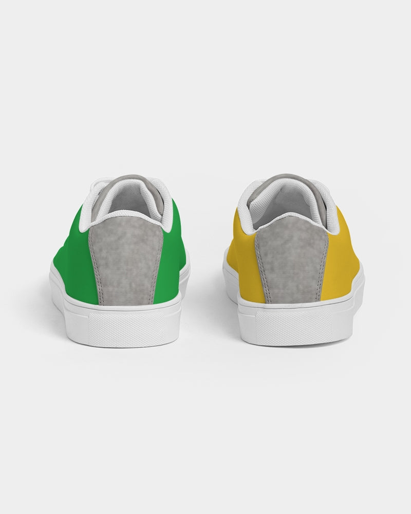 Lemon Lime Green Bay cool grey tip by Marvin Jeans and Trinity D Marvin Men's Faux-Leather Sneaker