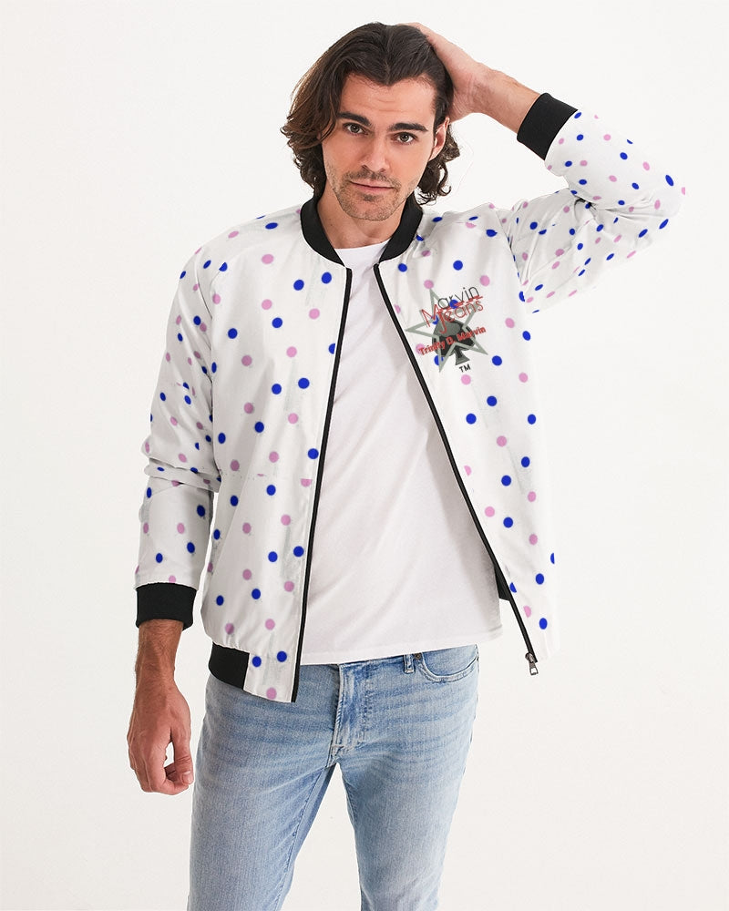 Dots 2.0 by Marvin Jeans and Trinity D Marvin Men's Bomber Jacket