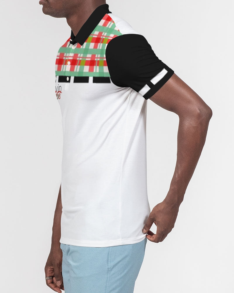 Color grid by Marvin Jeans and Trinity D Marvin Men's Slim Fit Short Sleeve Polo