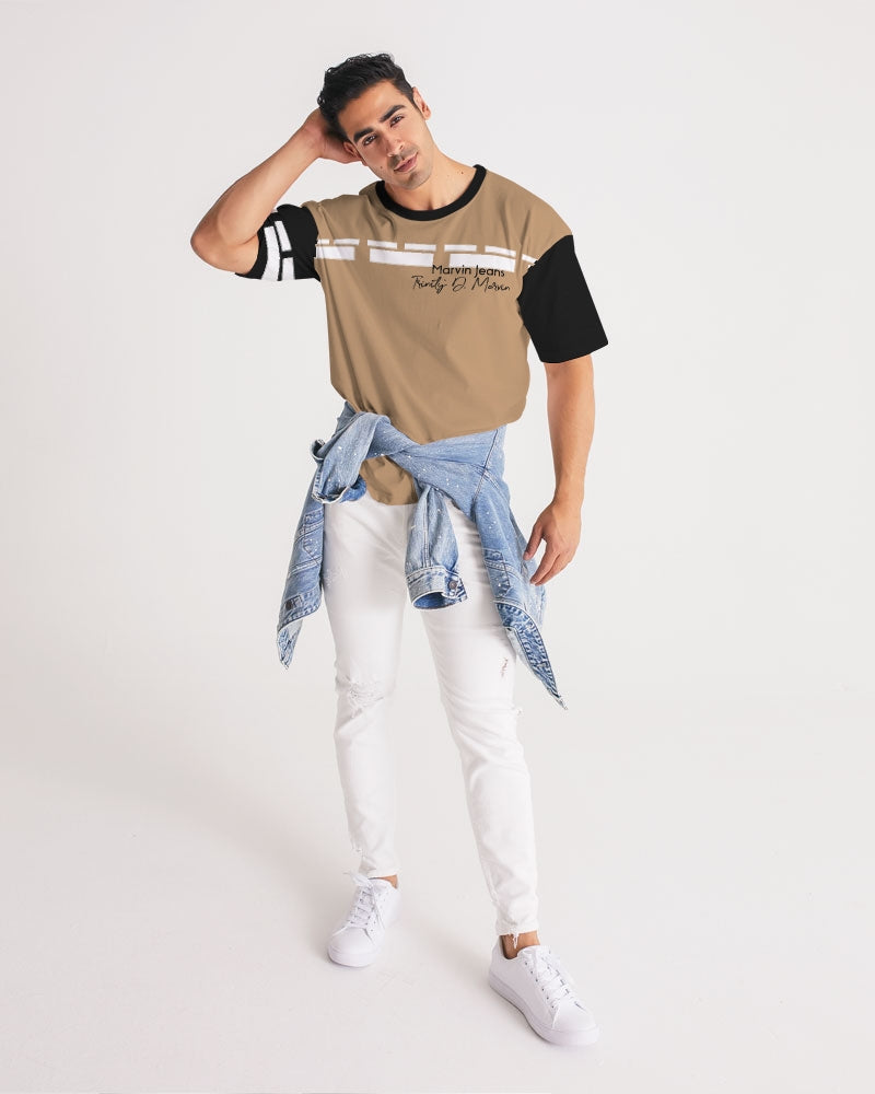 In da mix by Marvin Jeans and Trinity D Marvin Men's Premium Heavyweight Tee