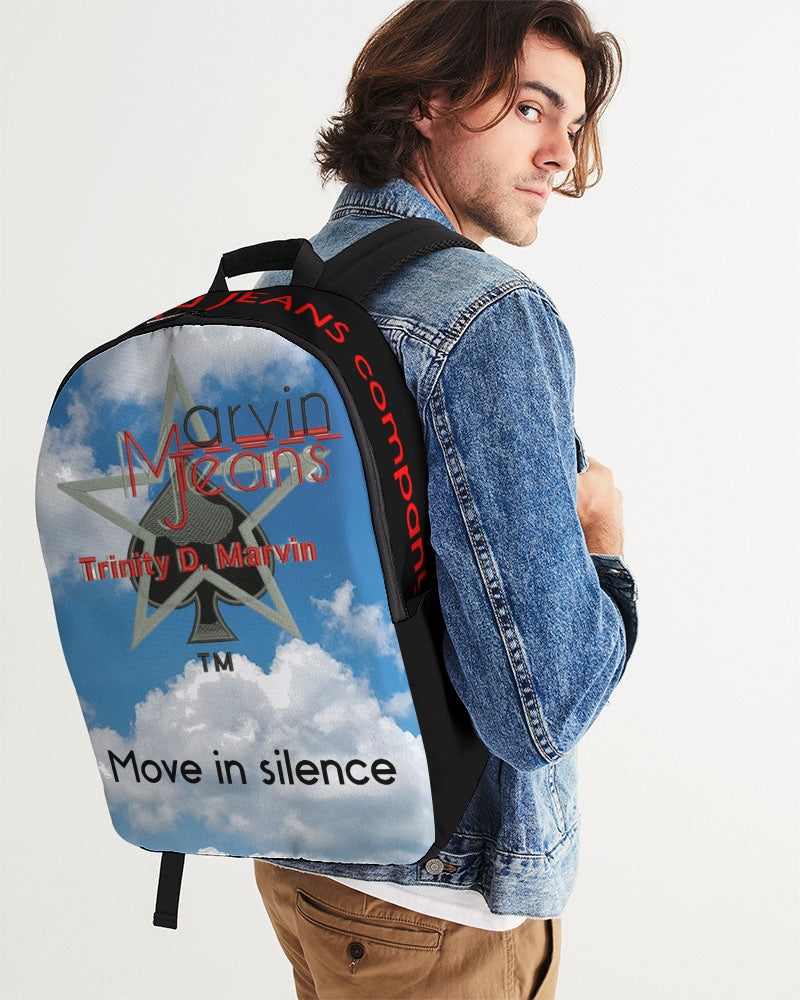 Move in silence skydive BY MARVIN JEANS Large Backpack