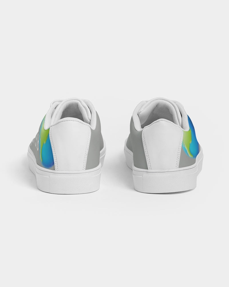 Gospel message John 3:16 Men's Faux-Leather Sneaker