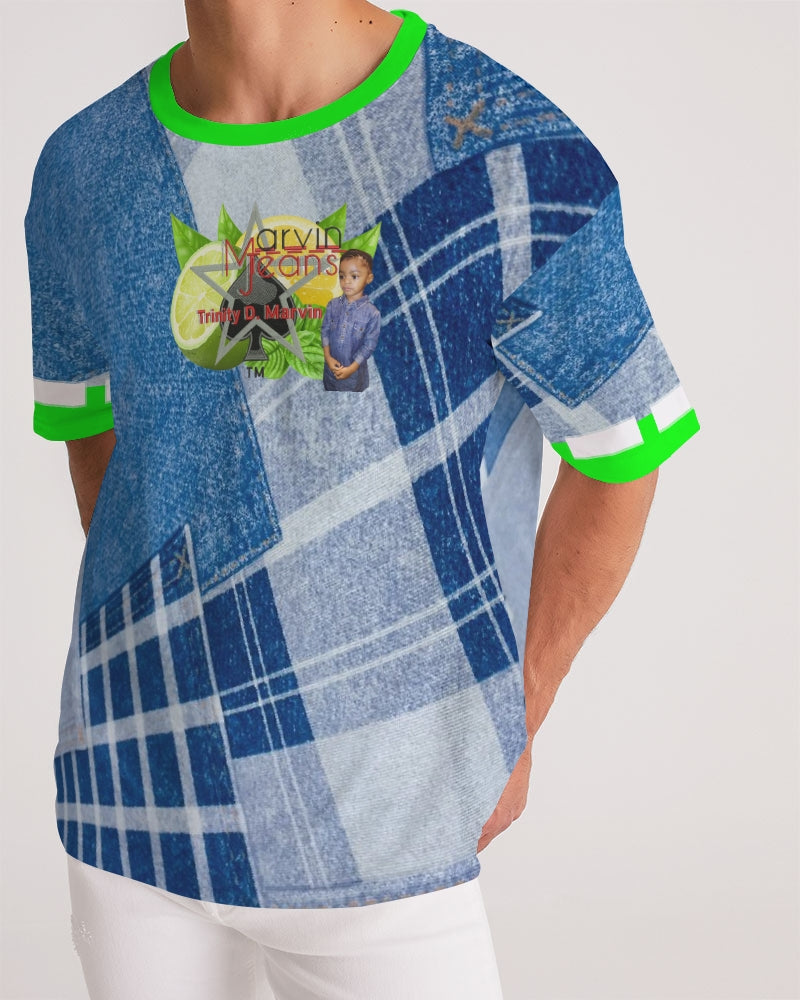 Denim 1.0 by Marvin Jeans and Trinity D Marvin Men's Premium Heavyweight Tee