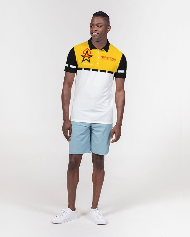 Cheeto BY MARVIN JEANS Men's Slim Fit Short Sleeve Polo