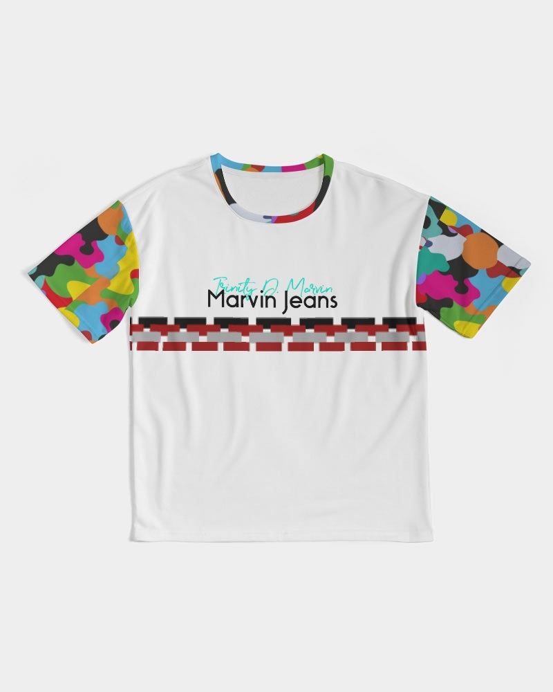 Crazy combo by Marvin Jeans and Trinity D Marvin Men's Premium Heavyweight Tee