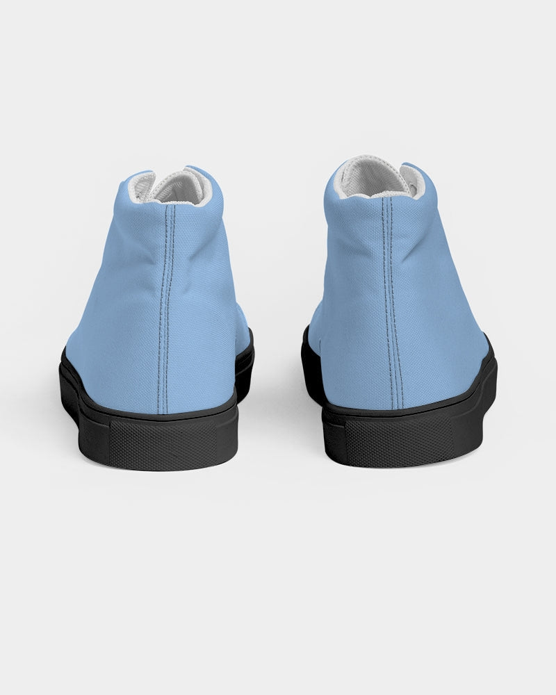 Baby blue by Marvin Jeans and Trinity D Marvin Men's Hightop Canvas Shoe - Black