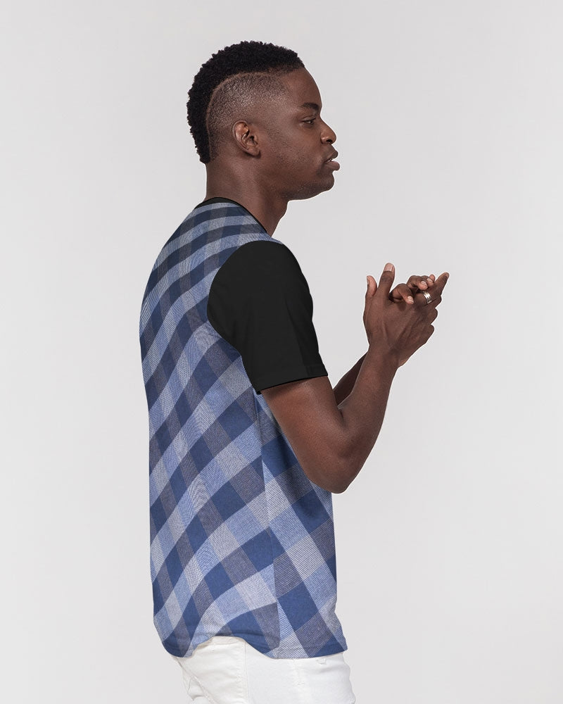 Blue Stripes BY MARVIN JEANS Men's Everyday Pocket Tee