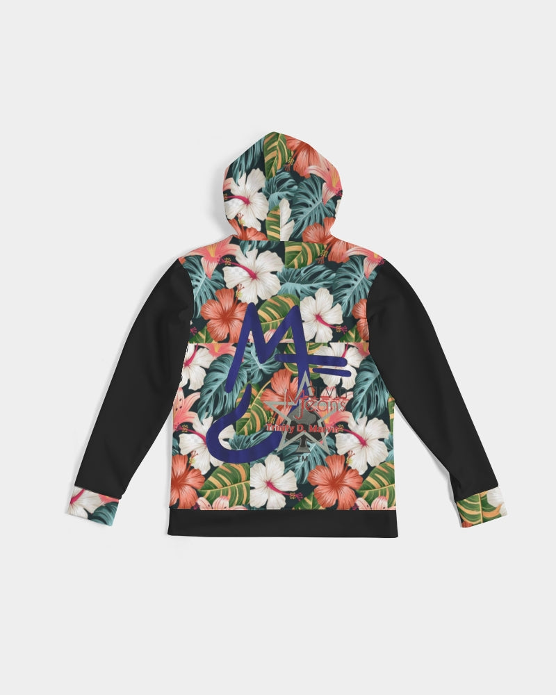 Garden splash by Trinity D. Marvin and Marvin Jeans Men's Hoodie