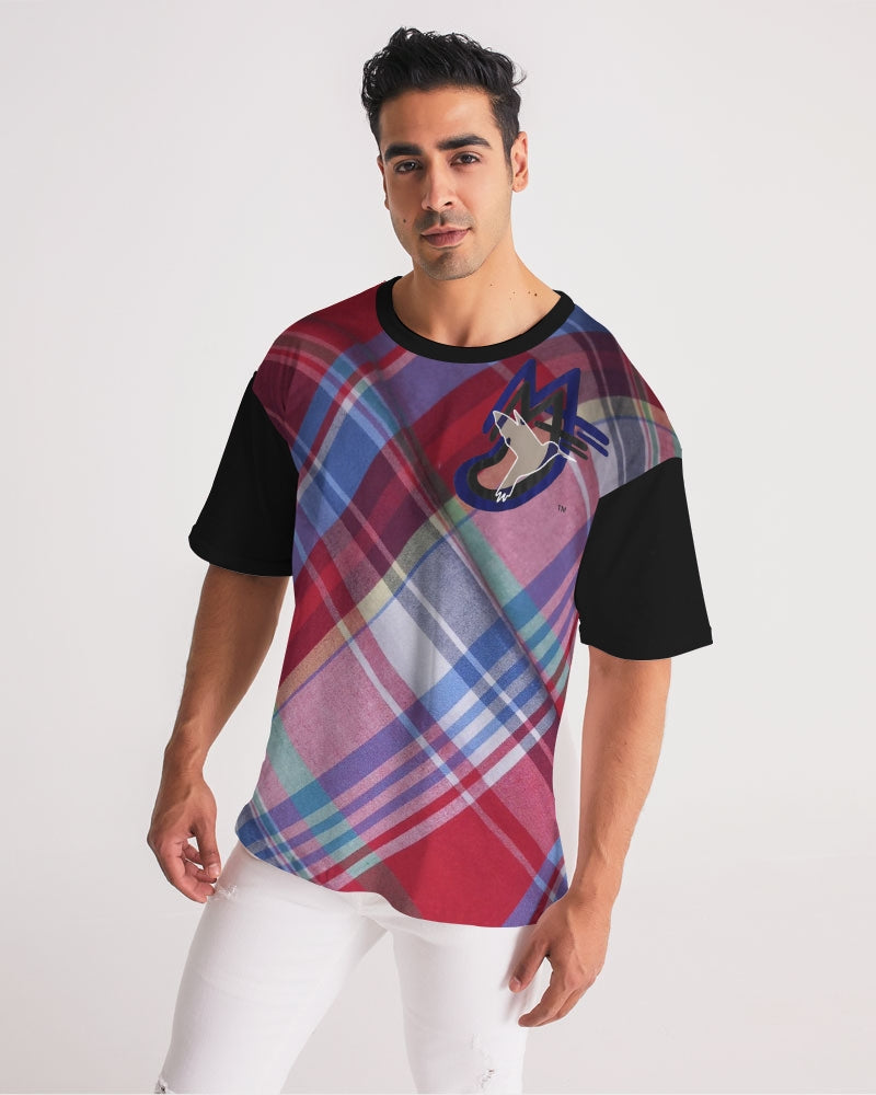 Plaids by Marvin Jeans and Trinity D Marvin Men's Premium Heavyweight Tee