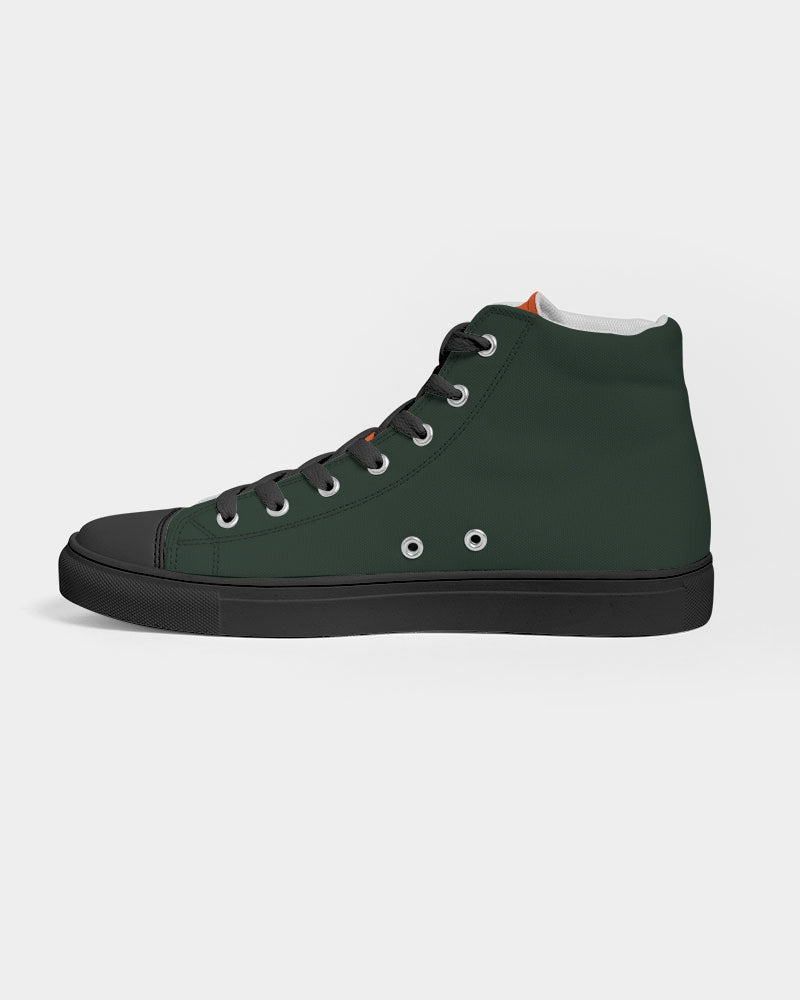 Miami by Marvin Jeans and Trinity D Marvin Men's Hightop Canvas Shoe - Black