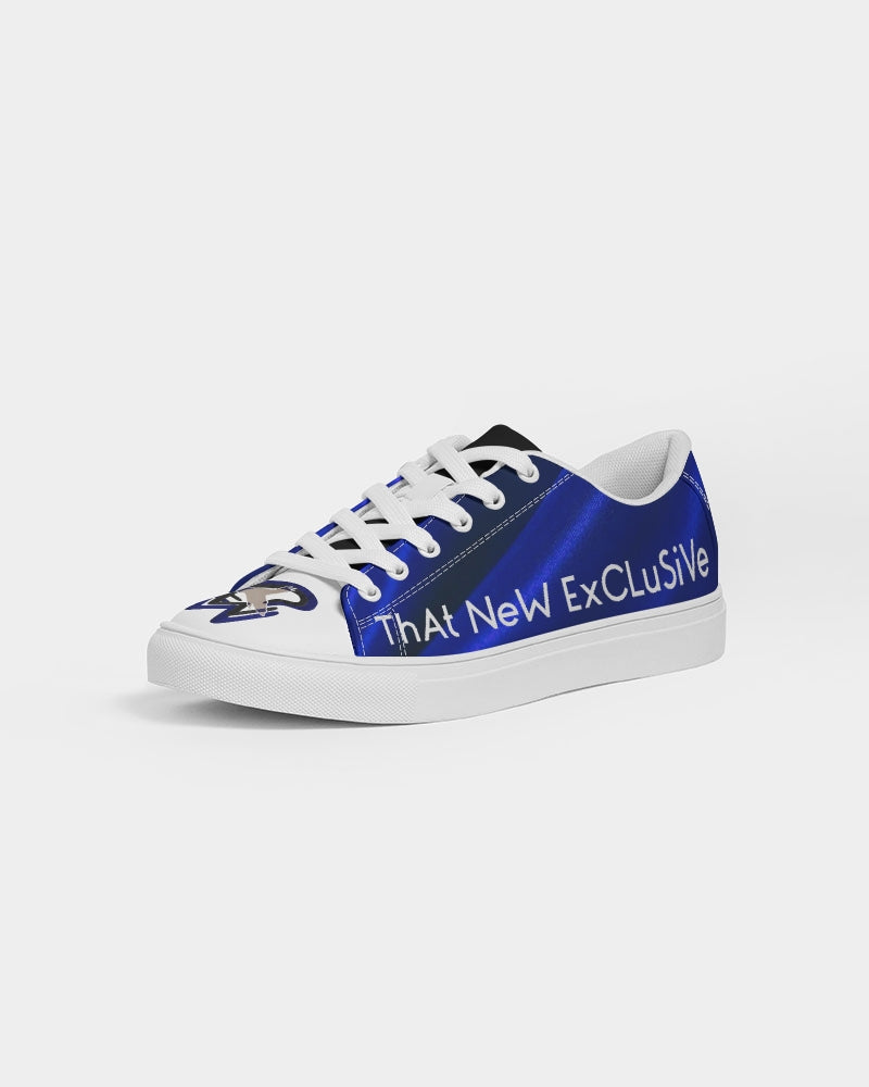 Dark blue logo tip BY MARVIN JEANS Men's Faux-Leather Sneaker