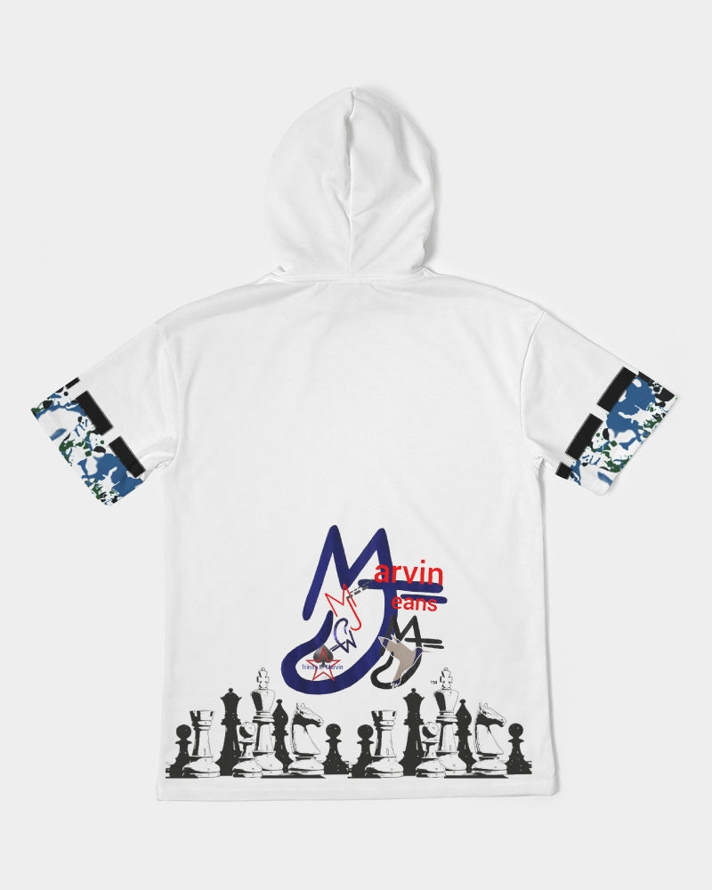 Wild splash chest board Men's Premium Heavyweight Short Sleeve Hoodie