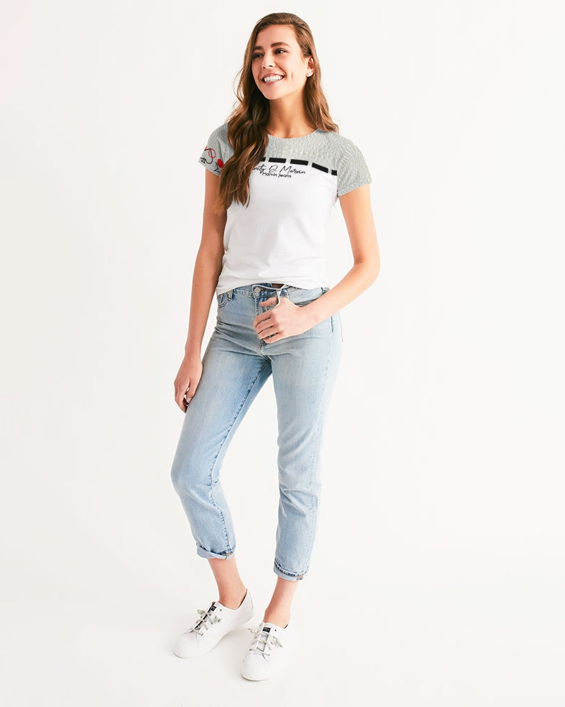 Gator white by Trinity D. Marvin Women's Tee