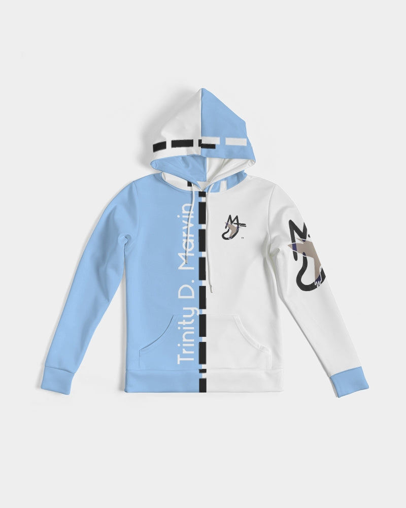 Baby blue by Marvin Jeans and Trinity D Marvin Women's Hoodie