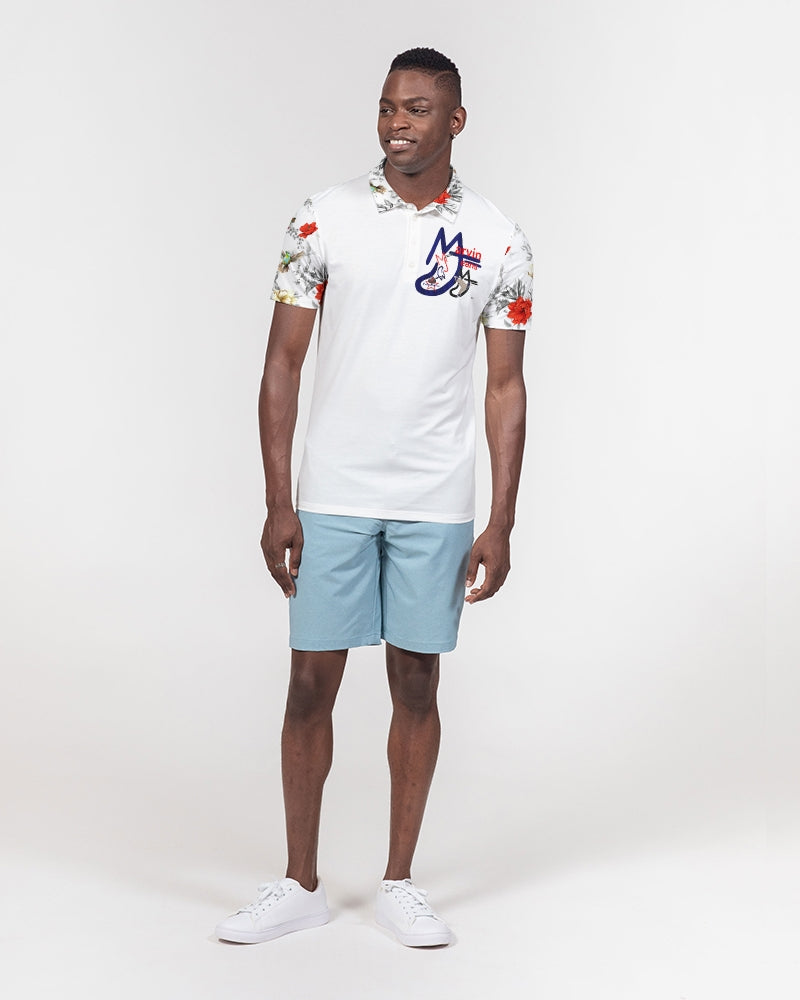 Rose's by Marvin Jeans and Trinity D Marvin Men's Slim Fit Short Sleeve Polo