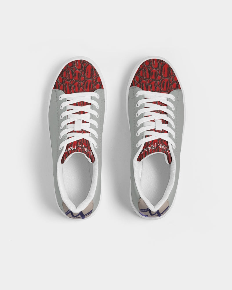 @the MARVIN JEANS company Gator red Men's Faux-Leather Sneaker