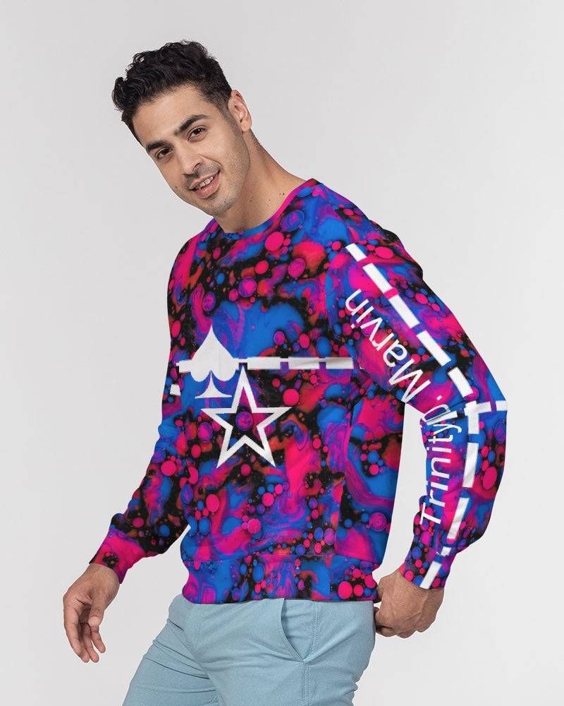 High tide Men's Classic French Terry Crewneck Pullover