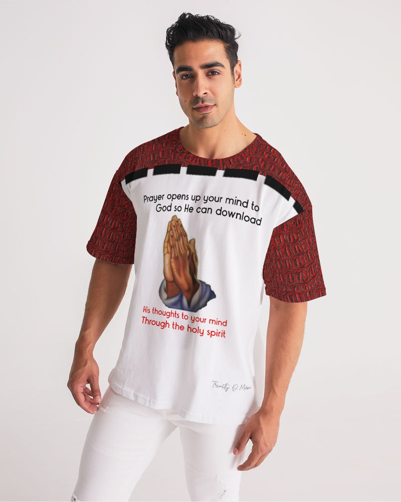 Gator red Gospel message by Trinity D Marvin Men's Premium Heavyweight Tee