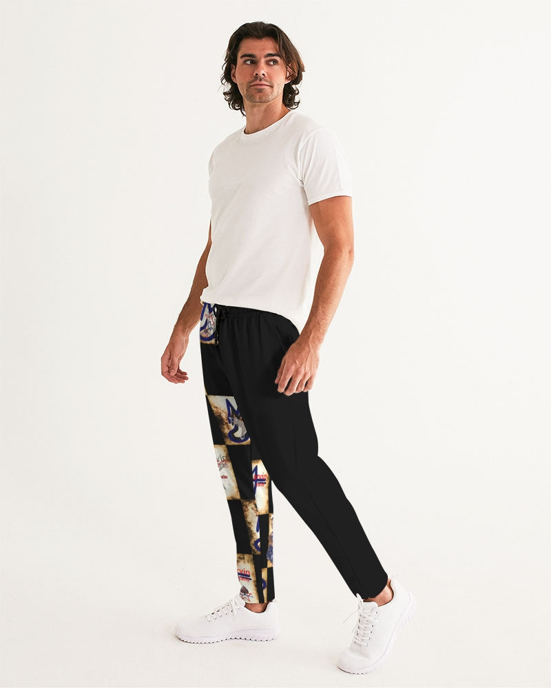 Bold gold logo's by Marvin Jeans and Trinity D Marvin Men's Joggers