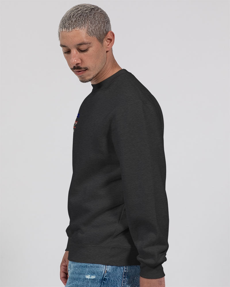 Logo's by Marvin Jeans and Trinity D Marvin Unisex Premium Crewneck Sweatshirt | Lane Seven