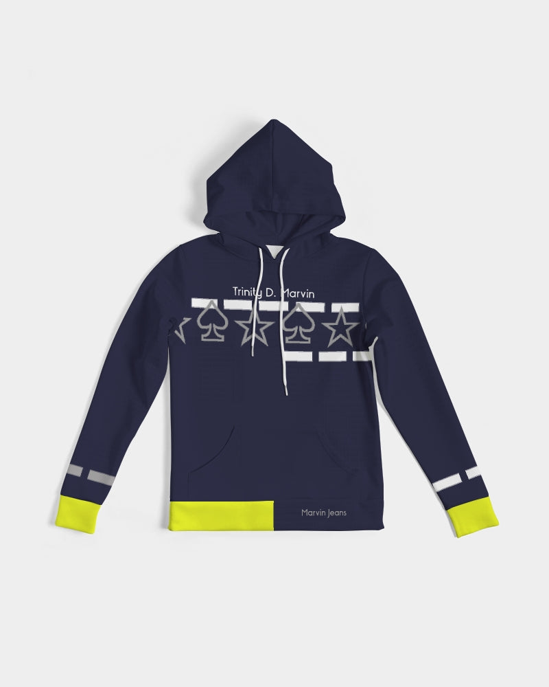 Fashion Icon by Marvin Jeans and Trinity D Marvin Women's Hoodie