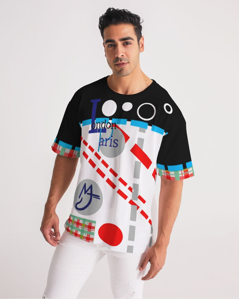 London Paris off grid by Marvin Jeans and Trinity D Marvin Men's Premium Heavyweight Tee