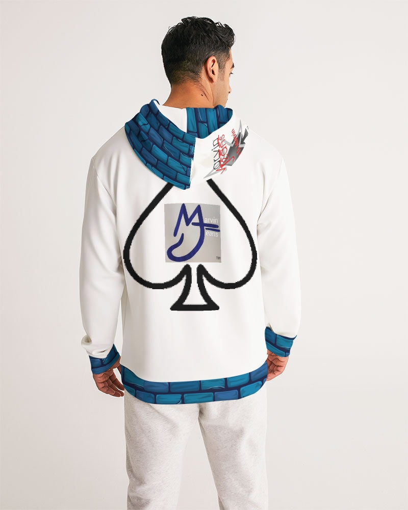 Blue brick by Marvin Jeans and Trinity D.Marvin Men's Hoodie