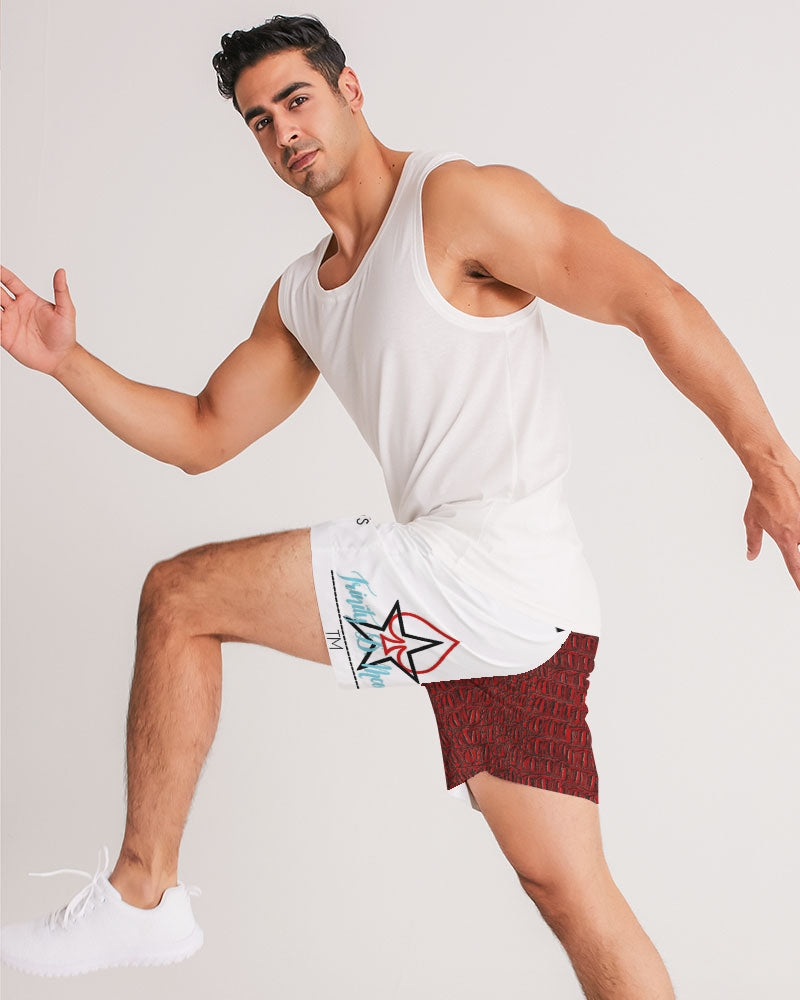 Gator red by Trinity D. Marvin Men's Jogger Shorts