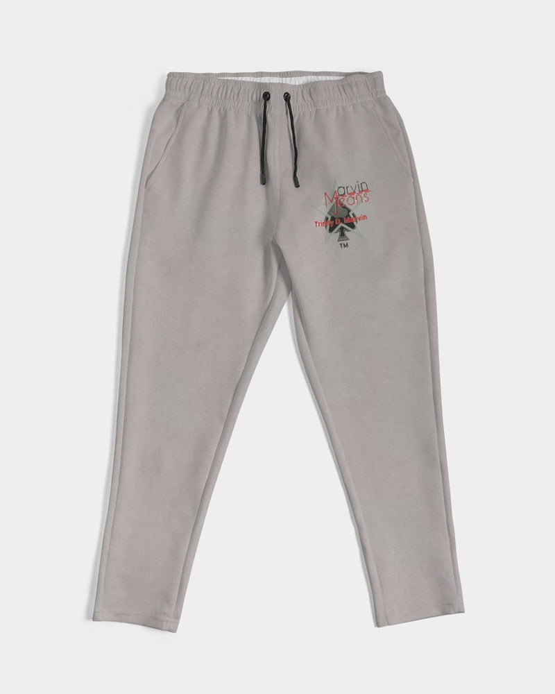 Light grey John 3:16 by Marvin Jeans and Trinity D Marvin Men's Joggers