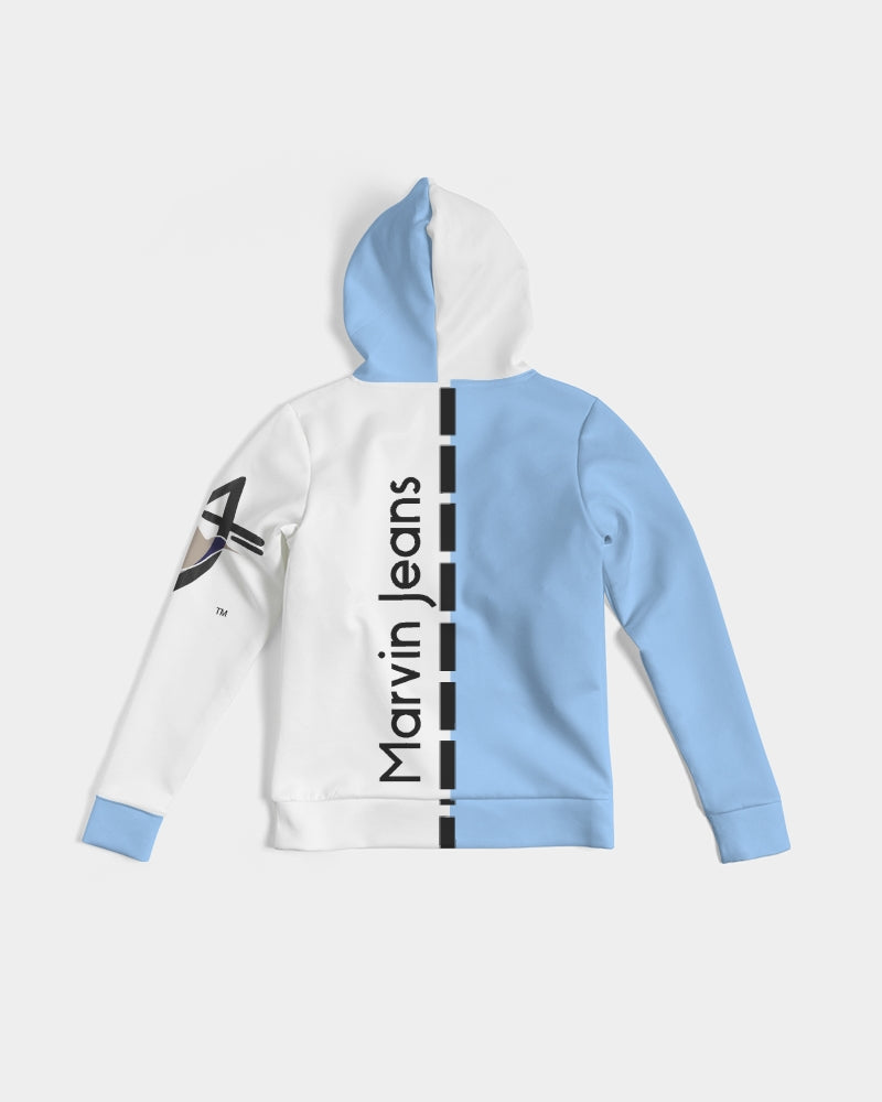 Baby blue by Marvin Jeans and Trinity D Marvin Women's Hoodie