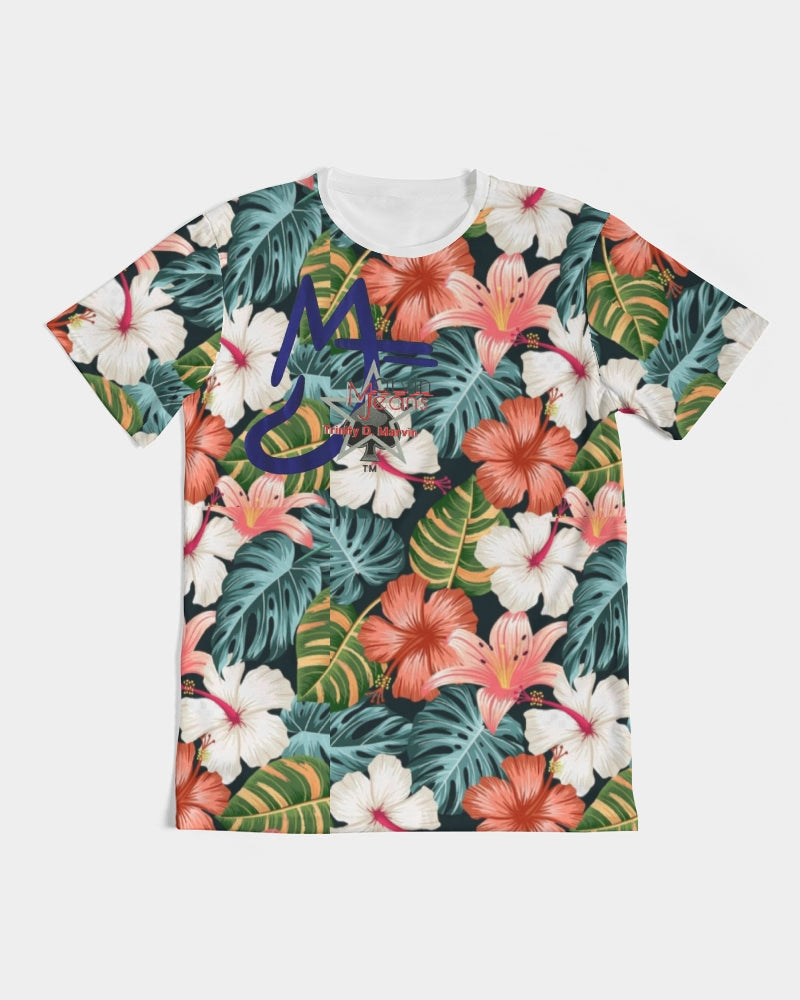 Garden splash by Trinity D. Marvin and Marvin Jeans Men's Tee
