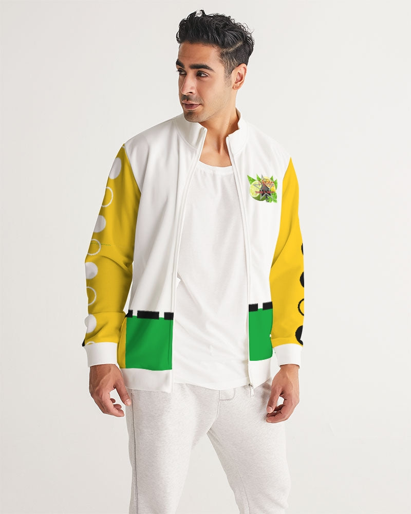 Lemon Lime Green Bay BY MARVIN JEANS Men's Track Jacket