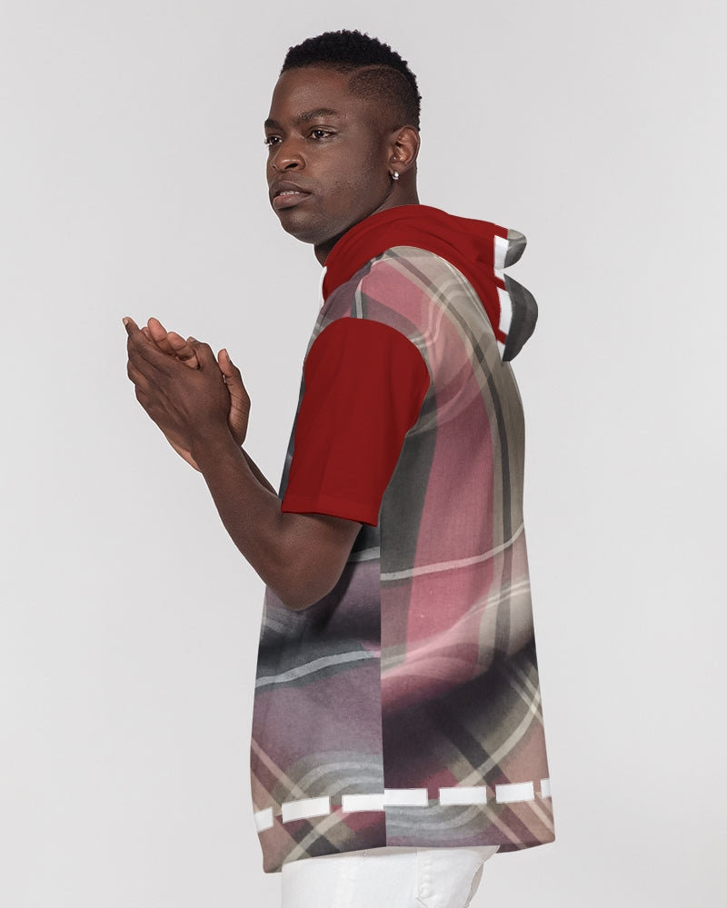 Zero by Marvin Jeans and Trinity D Marvin Men's Premium Heavyweight Short Sleeve Hoodie