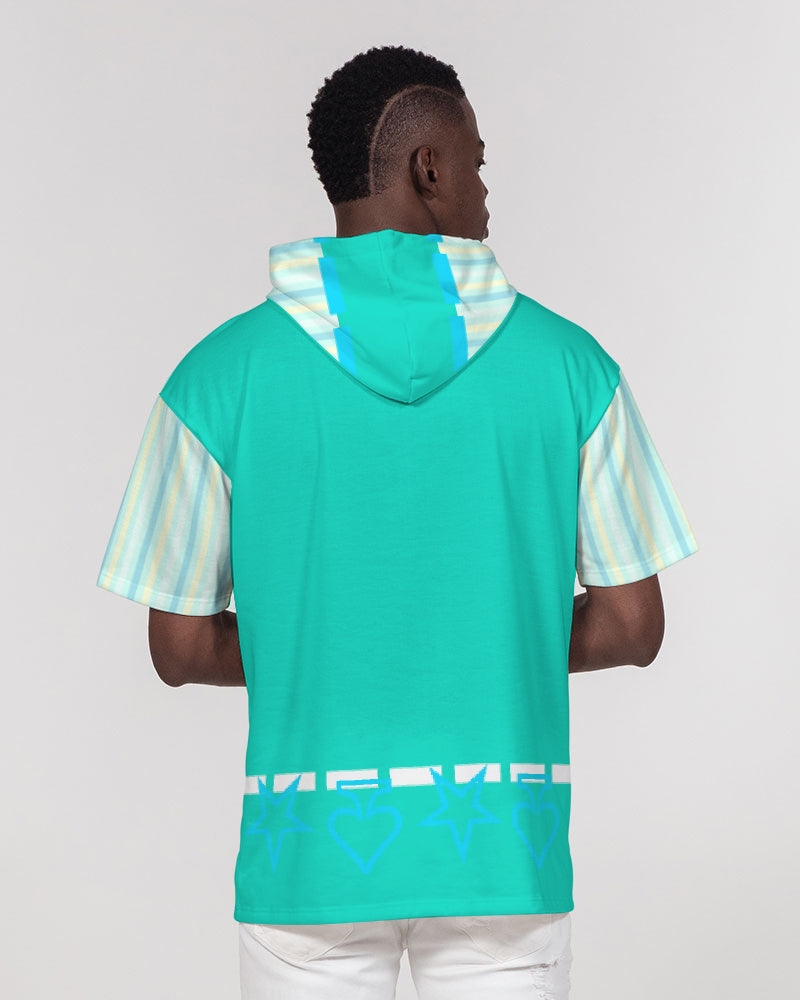 Pin stripes by Marvin Jeans and Trinity D Marvin Men's Premium Heavyweight Short Sleeve Hoodie