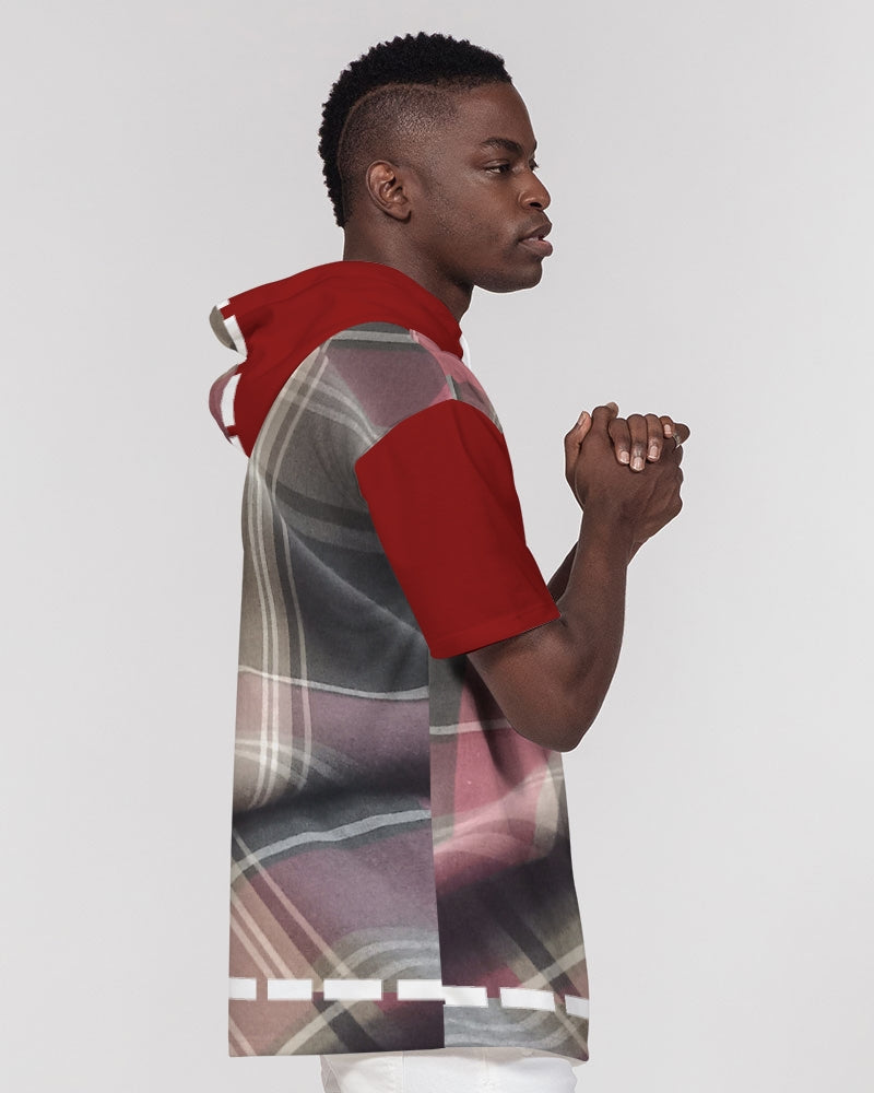 Zero by Marvin Jeans and Trinity D Marvin Men's Premium Heavyweight Short Sleeve Hoodie