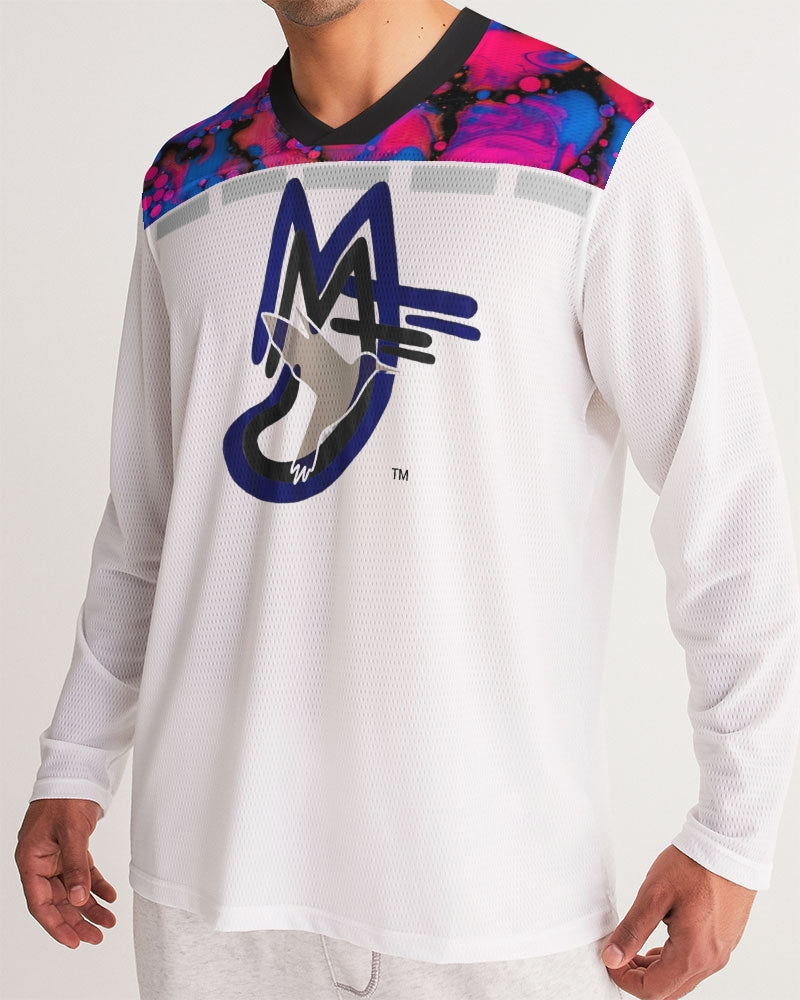 High tide by Marvin Jeans and Trinity D Marvin Men's Long Sleeve Sports Jersey