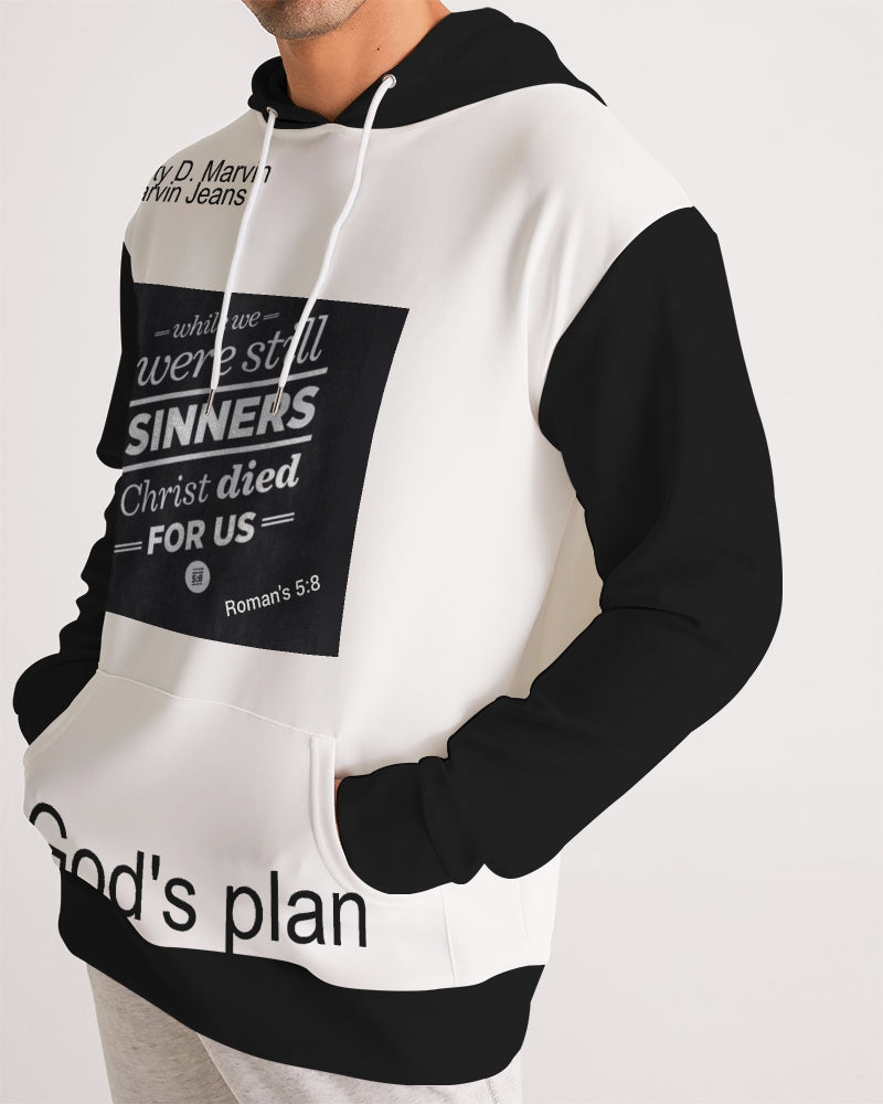 Gospel message God's plan BY MARVIN JEANS Men's Hoodie