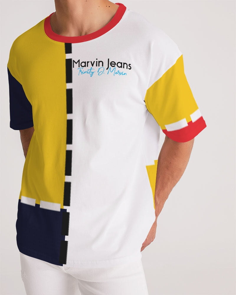 K'Kay by Marvin Jeans and Trinity D Marvin Men's Premium Heavyweight Tee