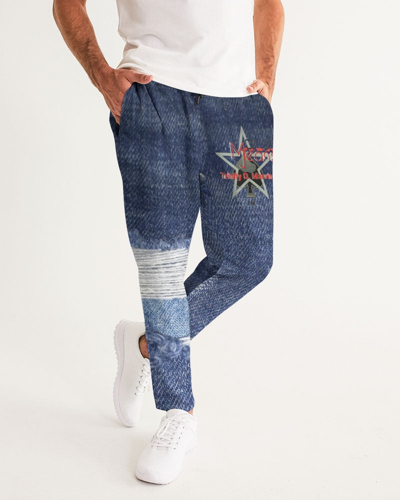 Denim blue by Marvin Jeans and Trinity D Marvin Men's Joggers